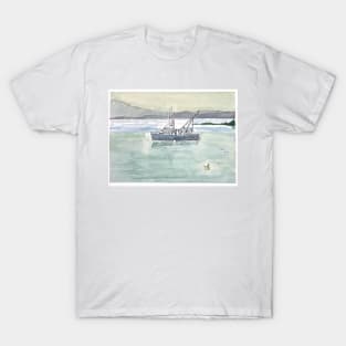 Maine Fishing Boat T-Shirt